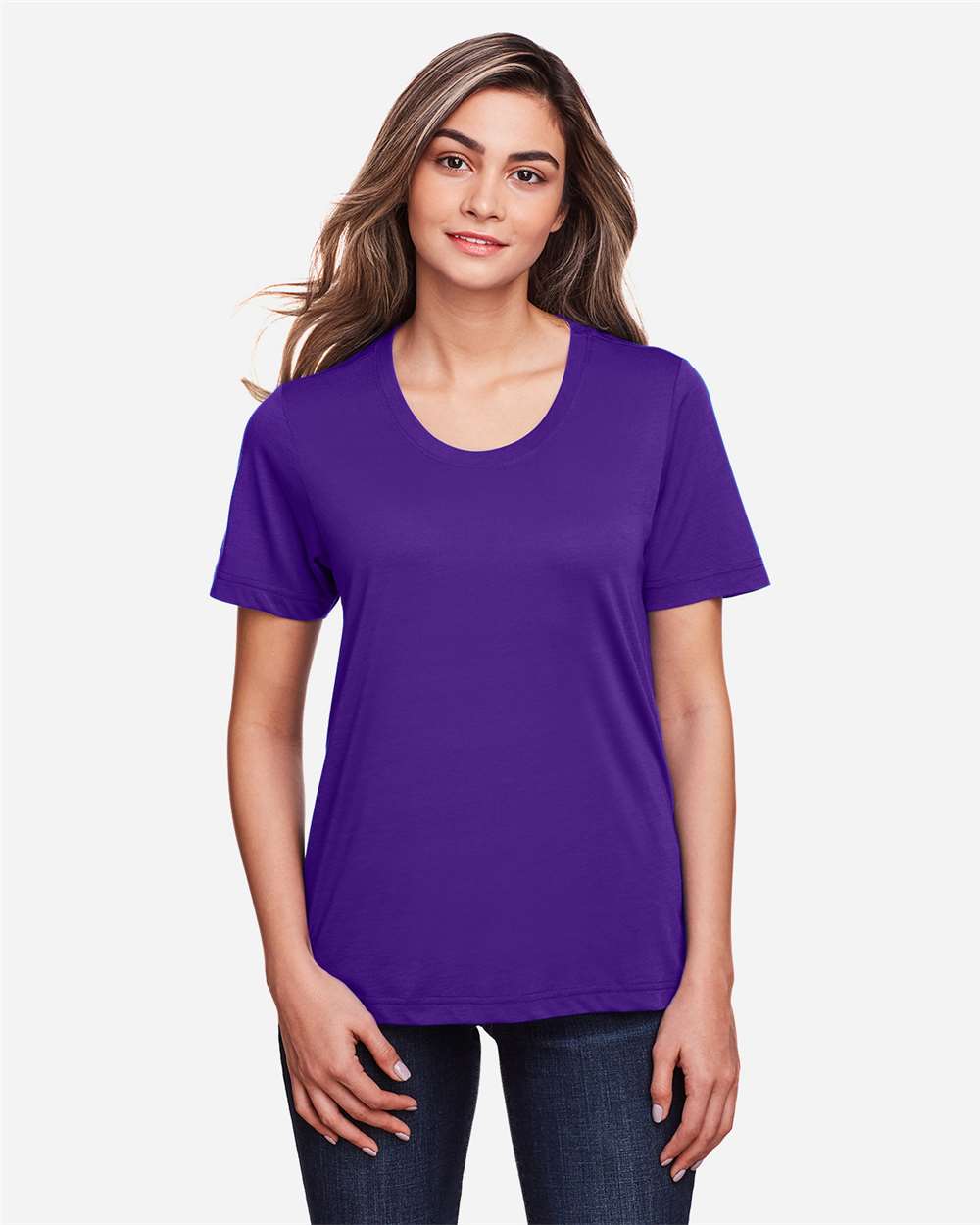 CORE365-CE111W-Women's Fusion ChromaSoft™ Performance T-Shirt - Image 29