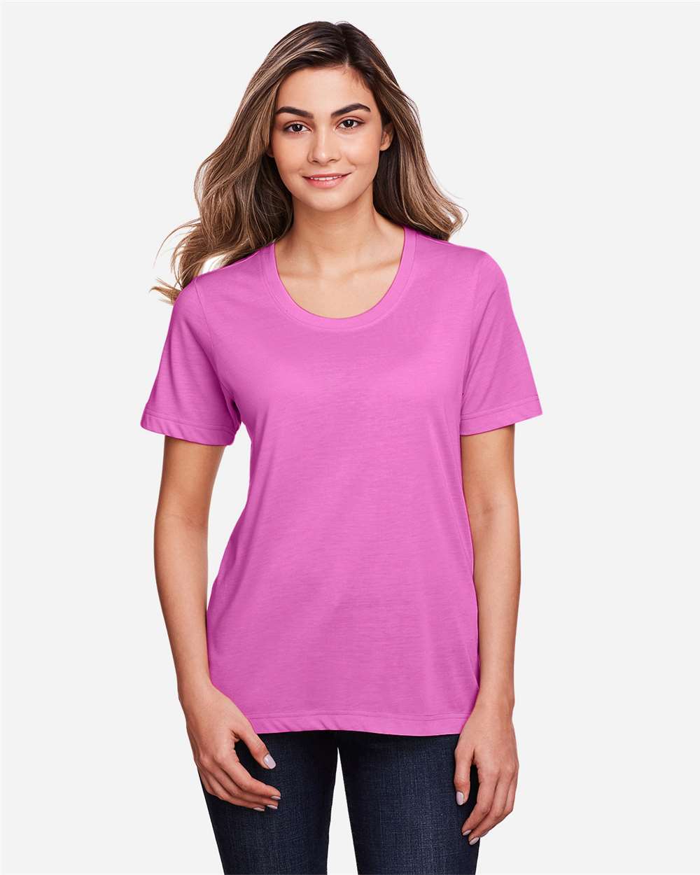 CORE365-CE111W-Women's Fusion ChromaSoft™ Performance T-Shirt - Image 39