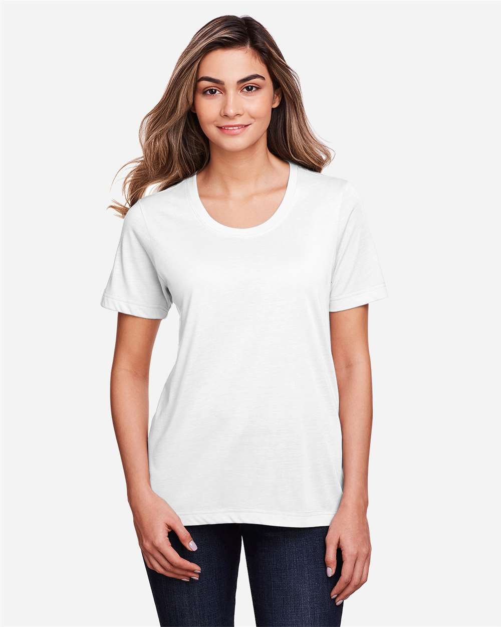 CORE365-CE111W-Women's Fusion ChromaSoft™ Performance T-Shirt - Image 79