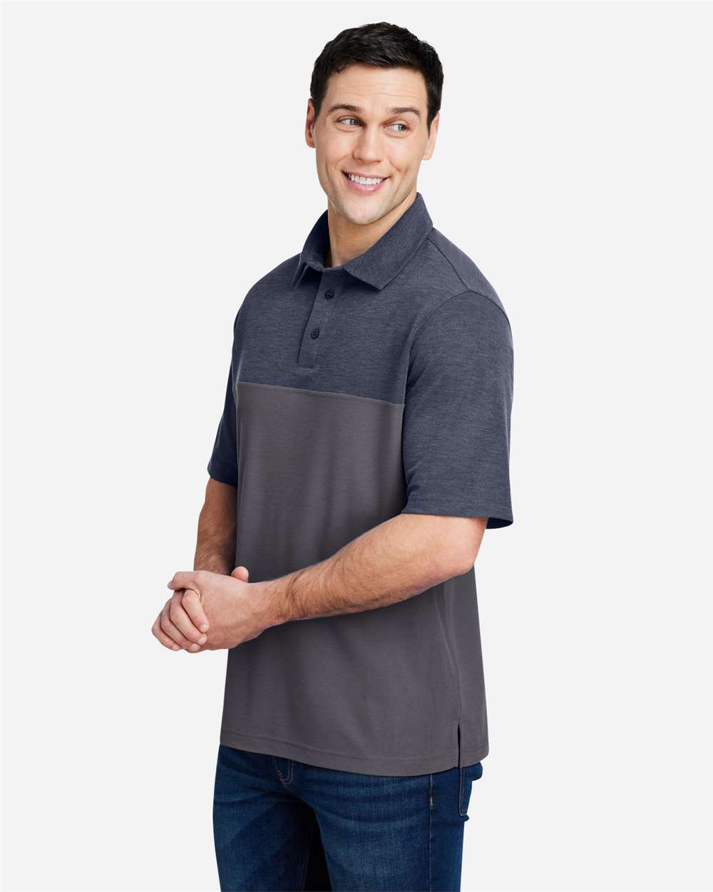 CORE365-CE112C-Men's Fusion ChromaSoft™ Colorblock Polo - Image 15