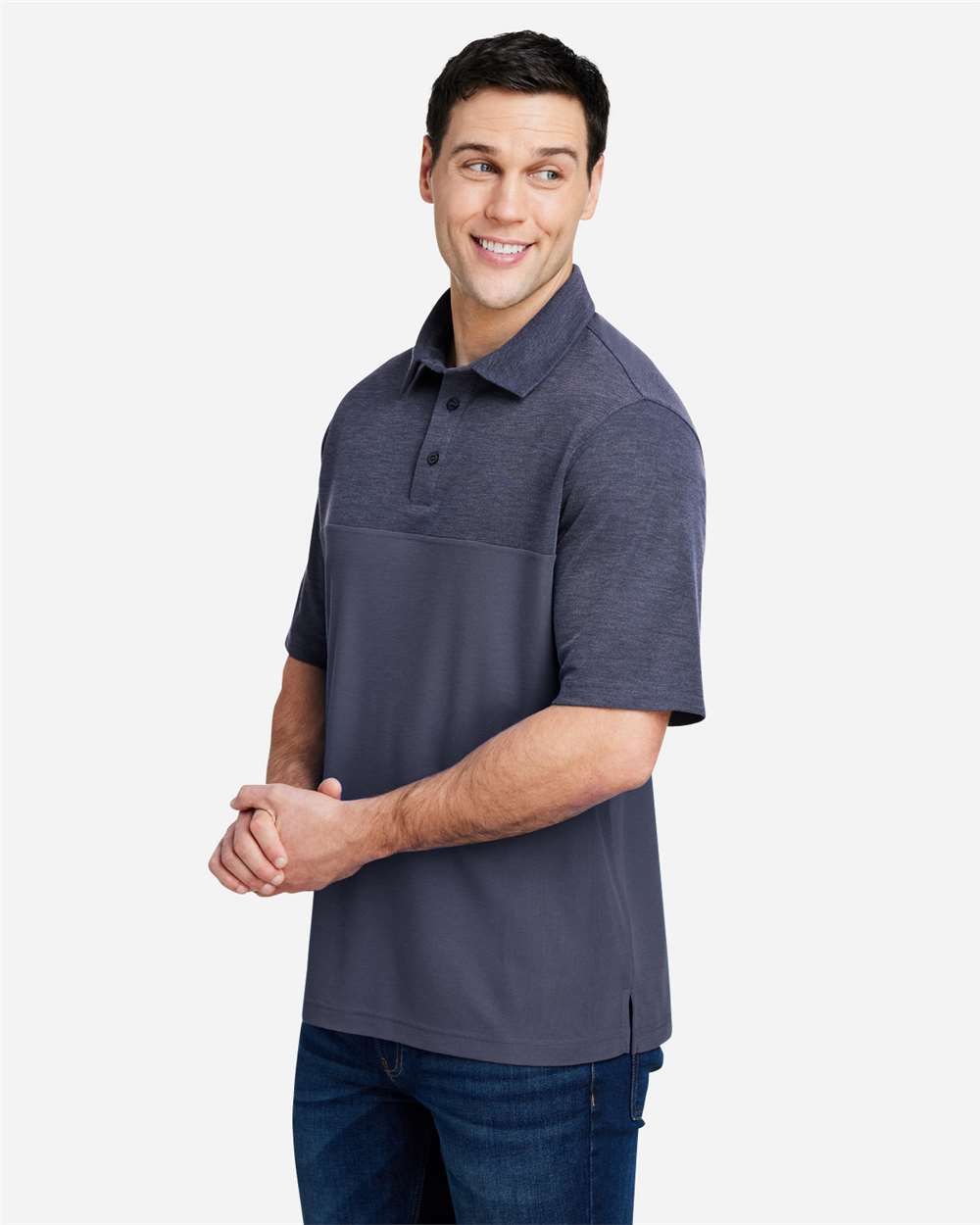 CORE365-CE112C-Men's Fusion ChromaSoft™ Colorblock Polo - Image 20