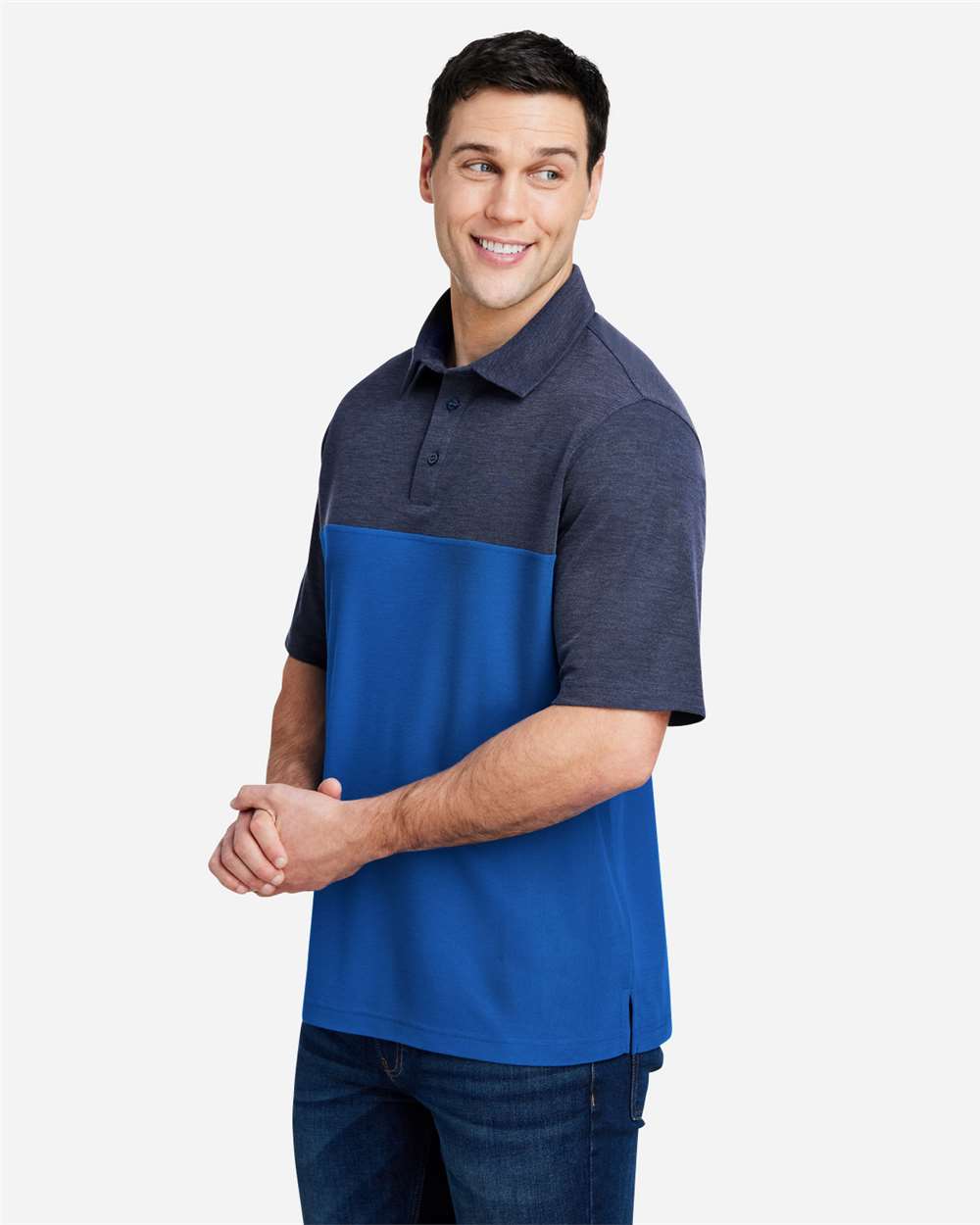CORE365-CE112C-Men's Fusion ChromaSoft™ Colorblock Polo - Image 35
