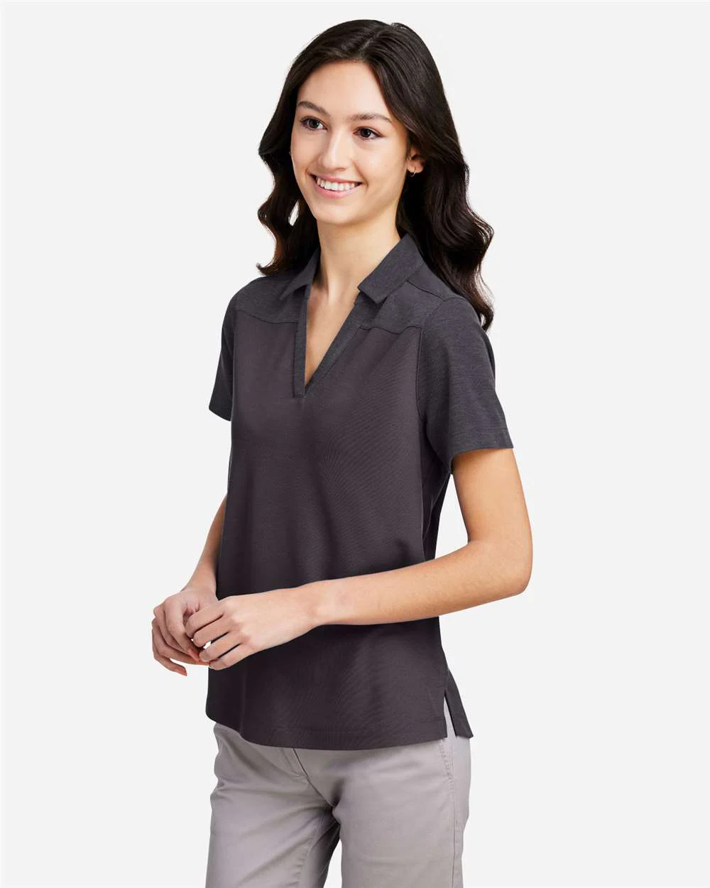 CORE365-CE112CW-Women's Fusion ChromaSoft™ Colorblock Polo - Image 12