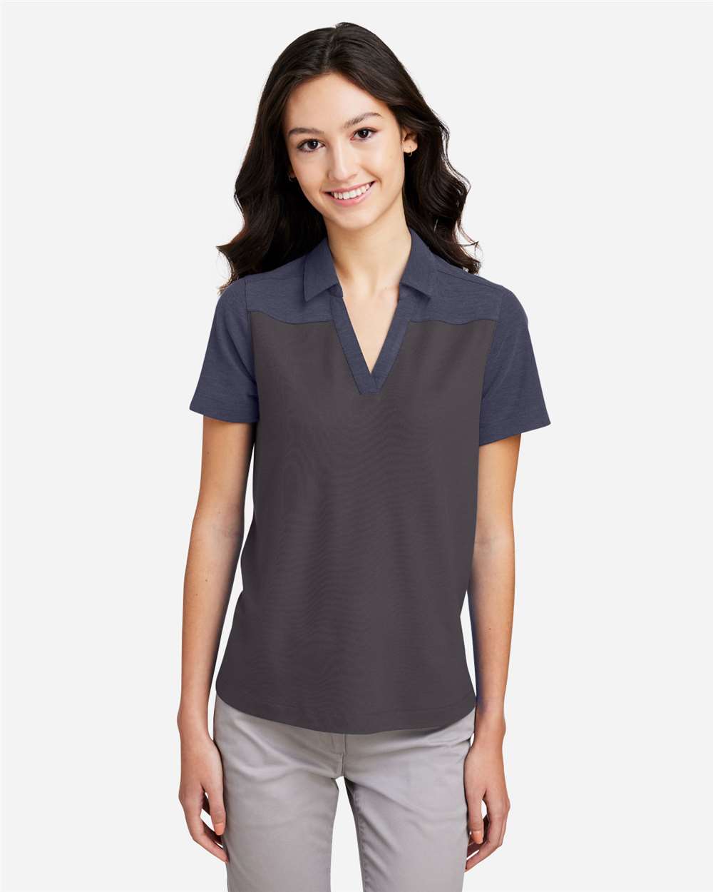 CORE365-CE112CW-Women's Fusion ChromaSoft™ Colorblock Polo - Image 17