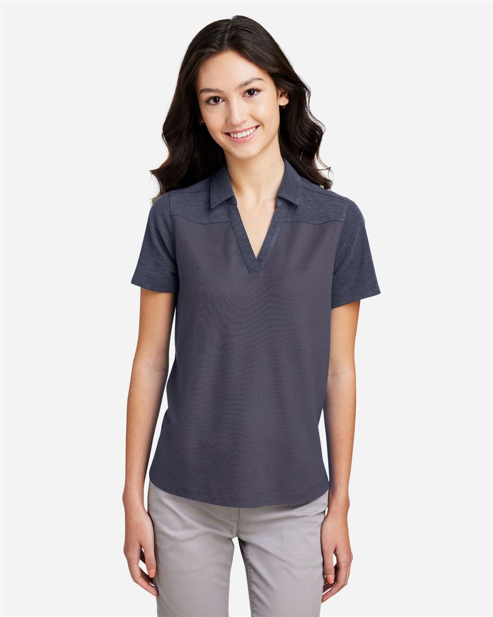 CORE365-CE112CW-Women's Fusion ChromaSoft™ Colorblock Polo - Image 23