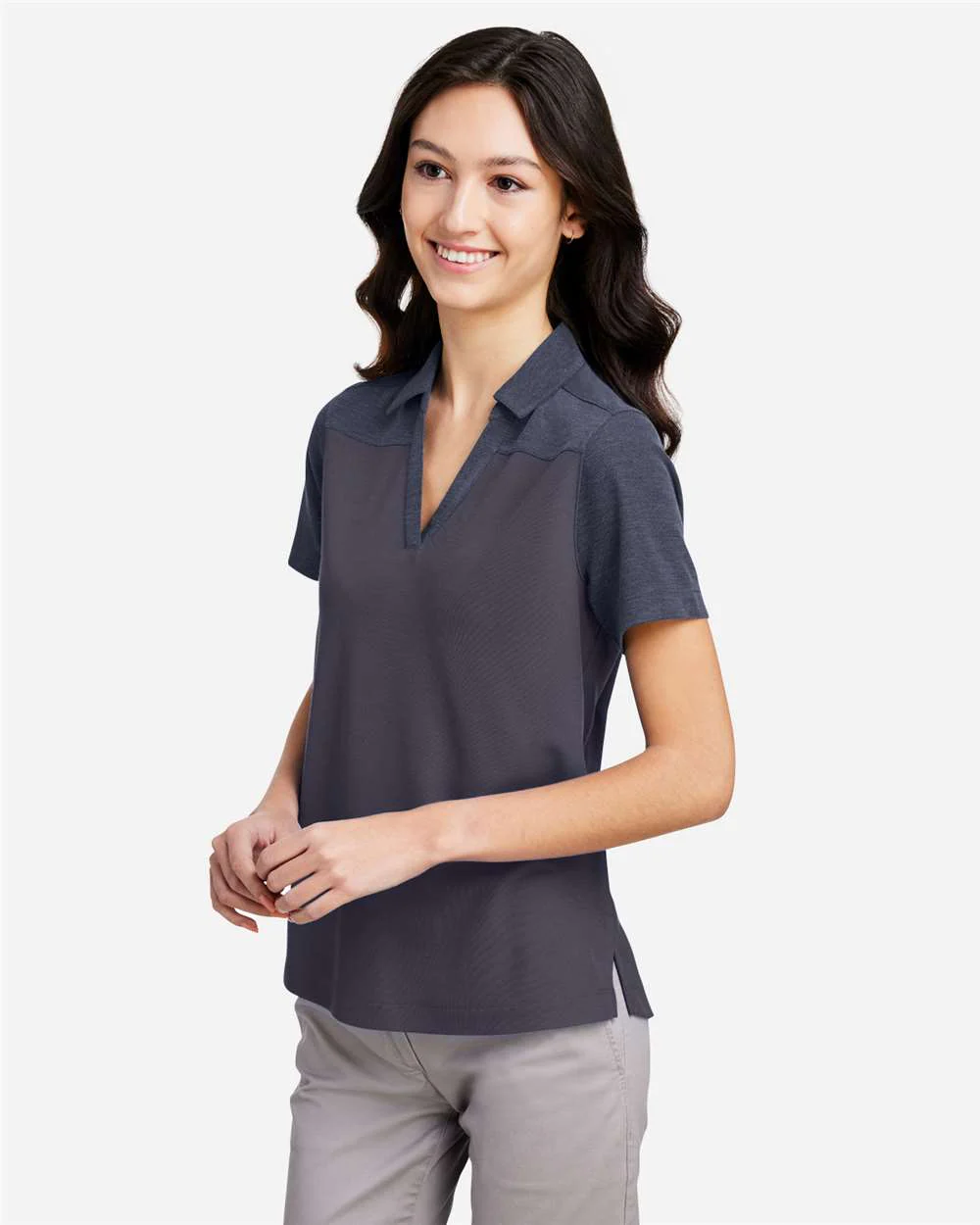 CORE365-CE112CW-Women's Fusion ChromaSoft™ Colorblock Polo - Image 24