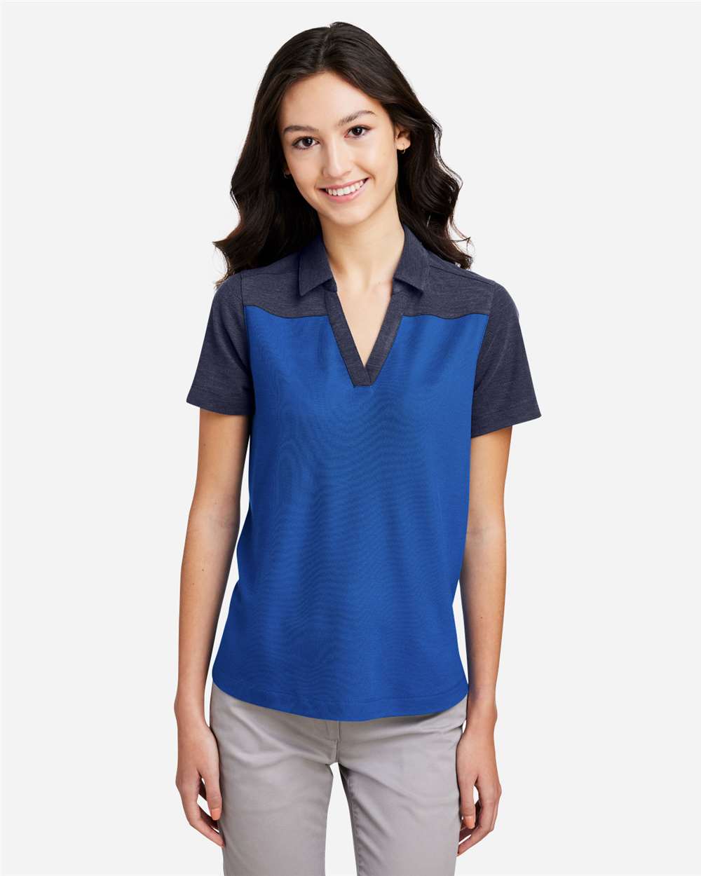 CORE365-CE112CW-Women's Fusion ChromaSoft™ Colorblock Polo - Image 41