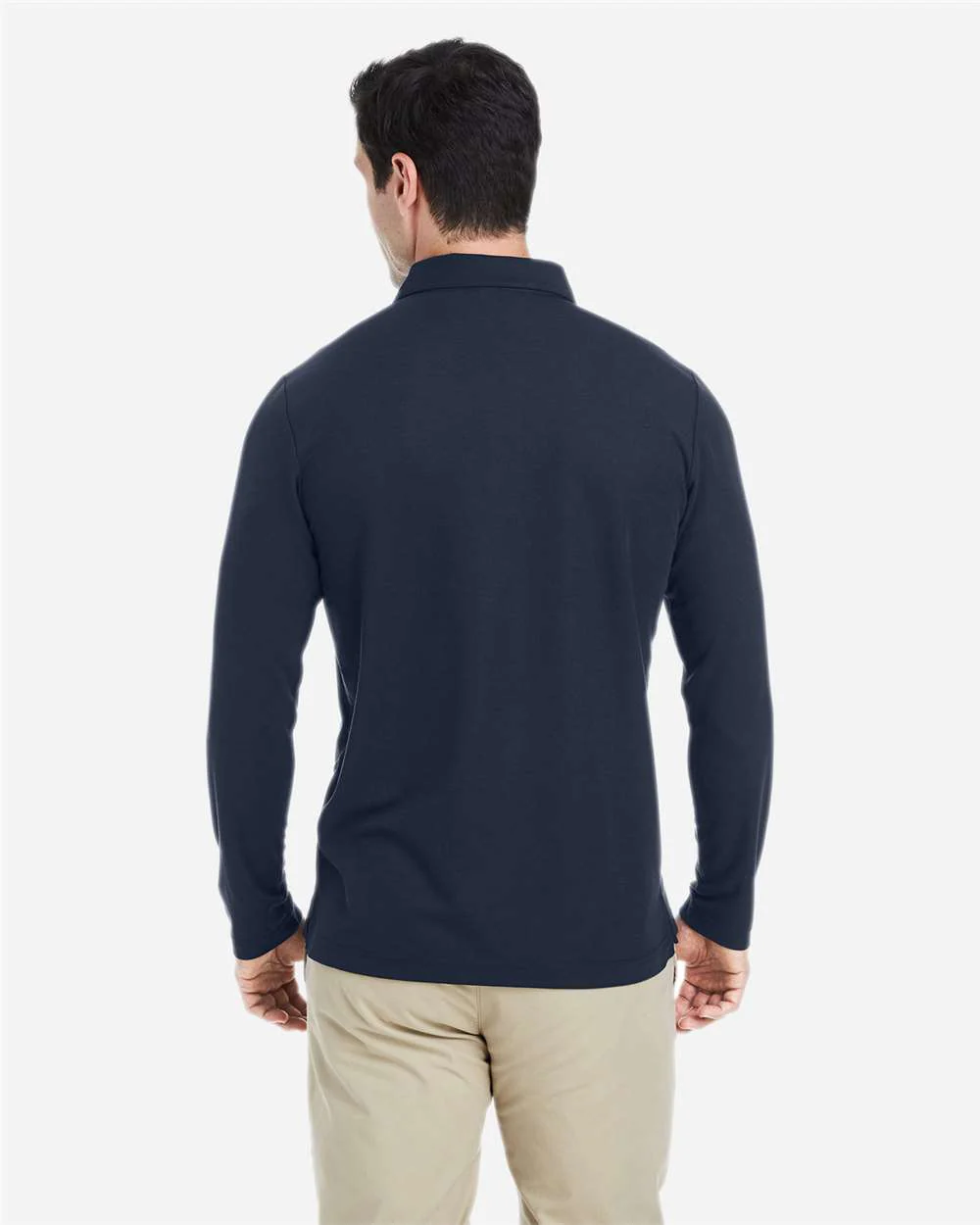 CORE365-CE112L-Men's Fusion ChromaSoft™ Long Sleeve Pique Polo - Image 13