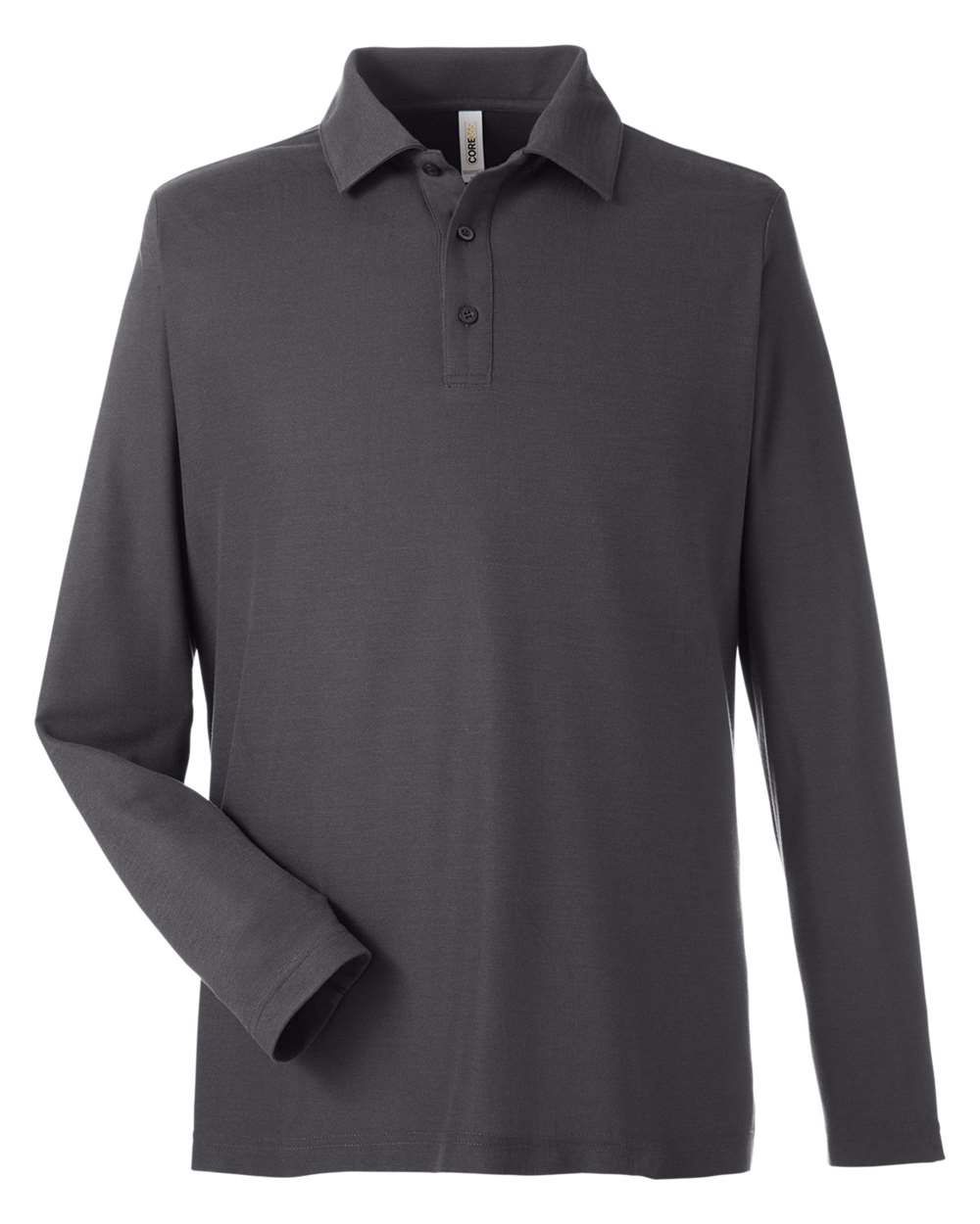 CORE365-CE112L-Men's Fusion ChromaSoft™ Long Sleeve Pique Polo - Image 6