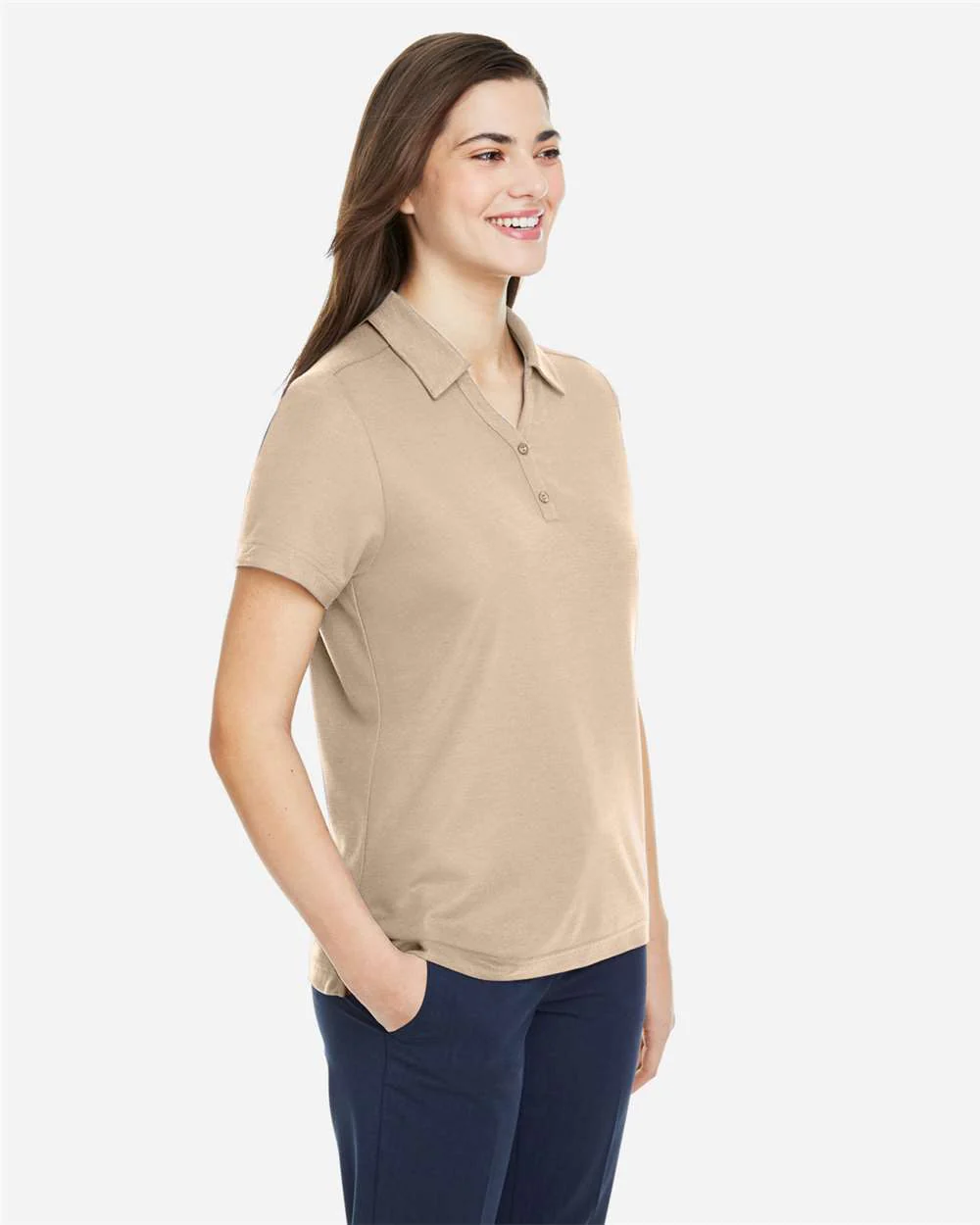 CORE365-CE112W-Women's Fusion ChromaSoft™ Pique Polo - Image 130