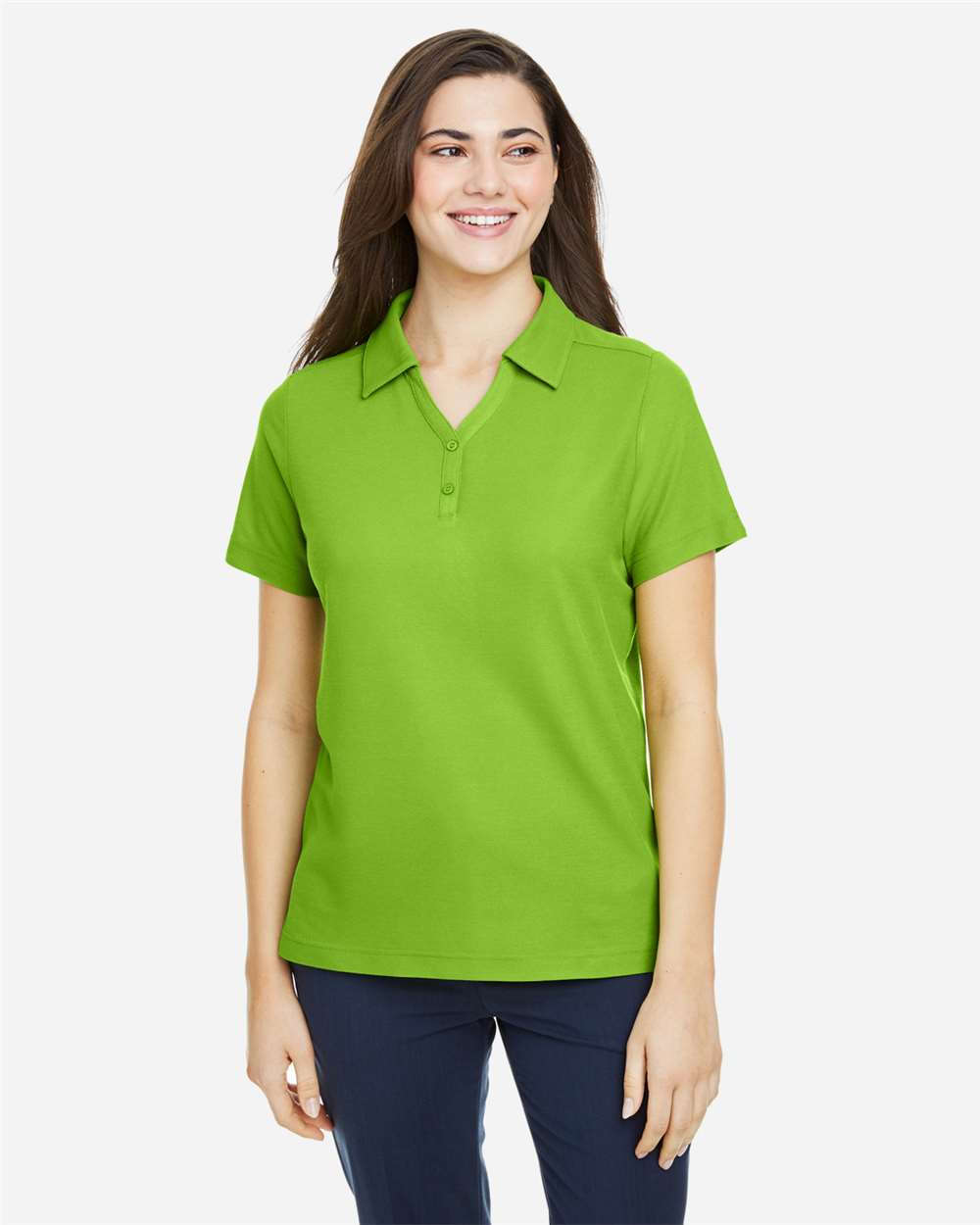 CORE365-CE112W-Women's Fusion ChromaSoft™ Pique Polo - Image 3