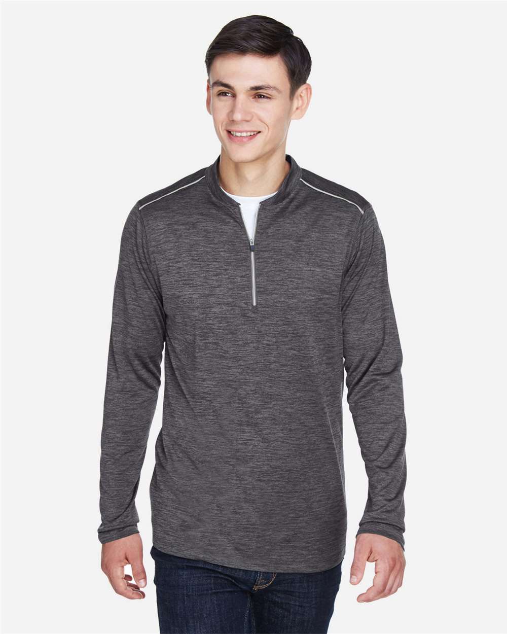 CORE365-CE401-Men's Kinetic Performance Quarter-Zip Pullover - Image 3