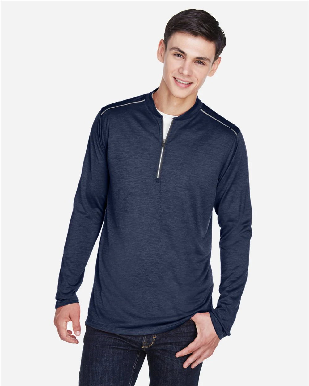 CORE365-CE401-Men's Kinetic Performance Quarter-Zip Pullover - Image 6