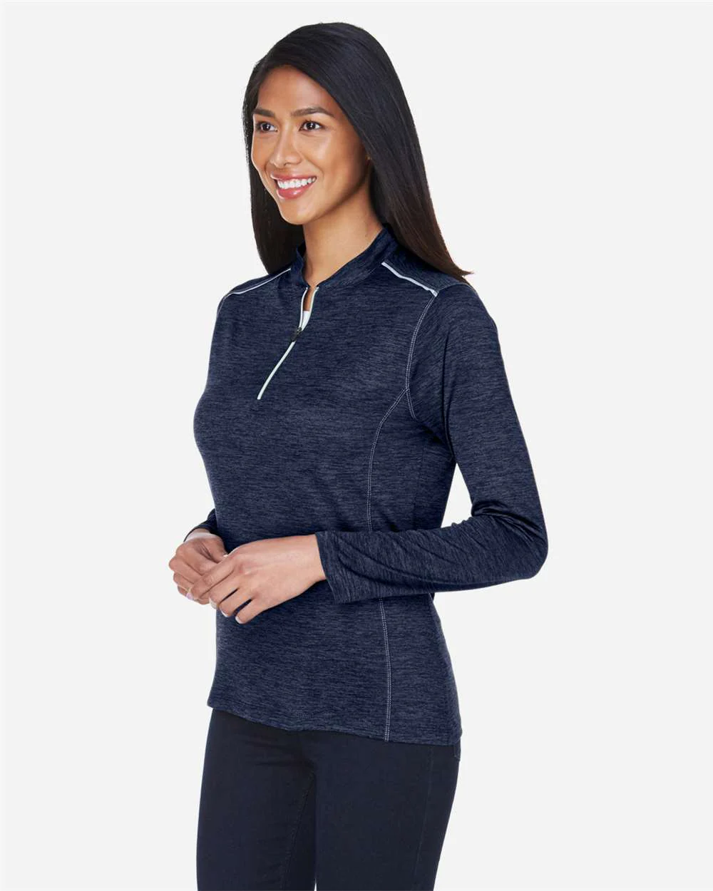 CORE365-CE401W-Women's Kinetic Performance Quarter-Zip Pullover - Image 10