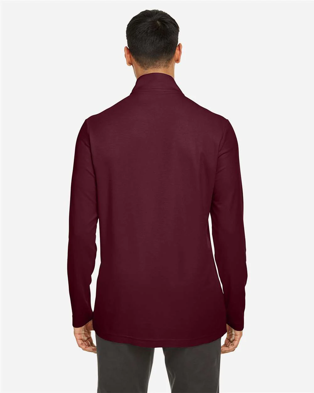 CORE365-CE405-Men's Fusion ChromaSoft™ Pique Quarter-Zip Pullover - Image 11