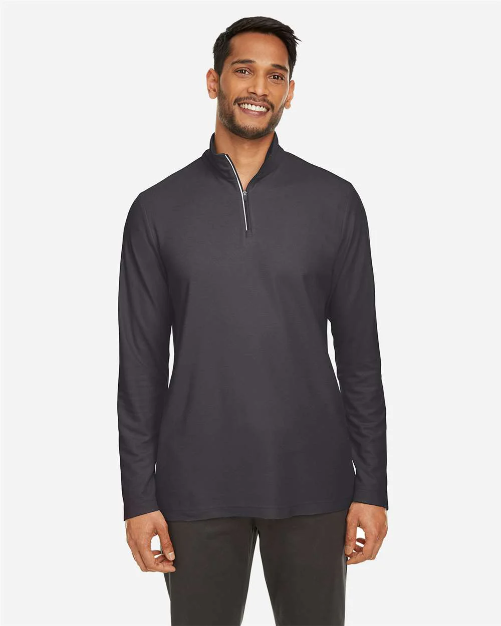 CORE365-CE405-Men's Fusion ChromaSoft™ Pique Quarter-Zip Pullover - Image 15