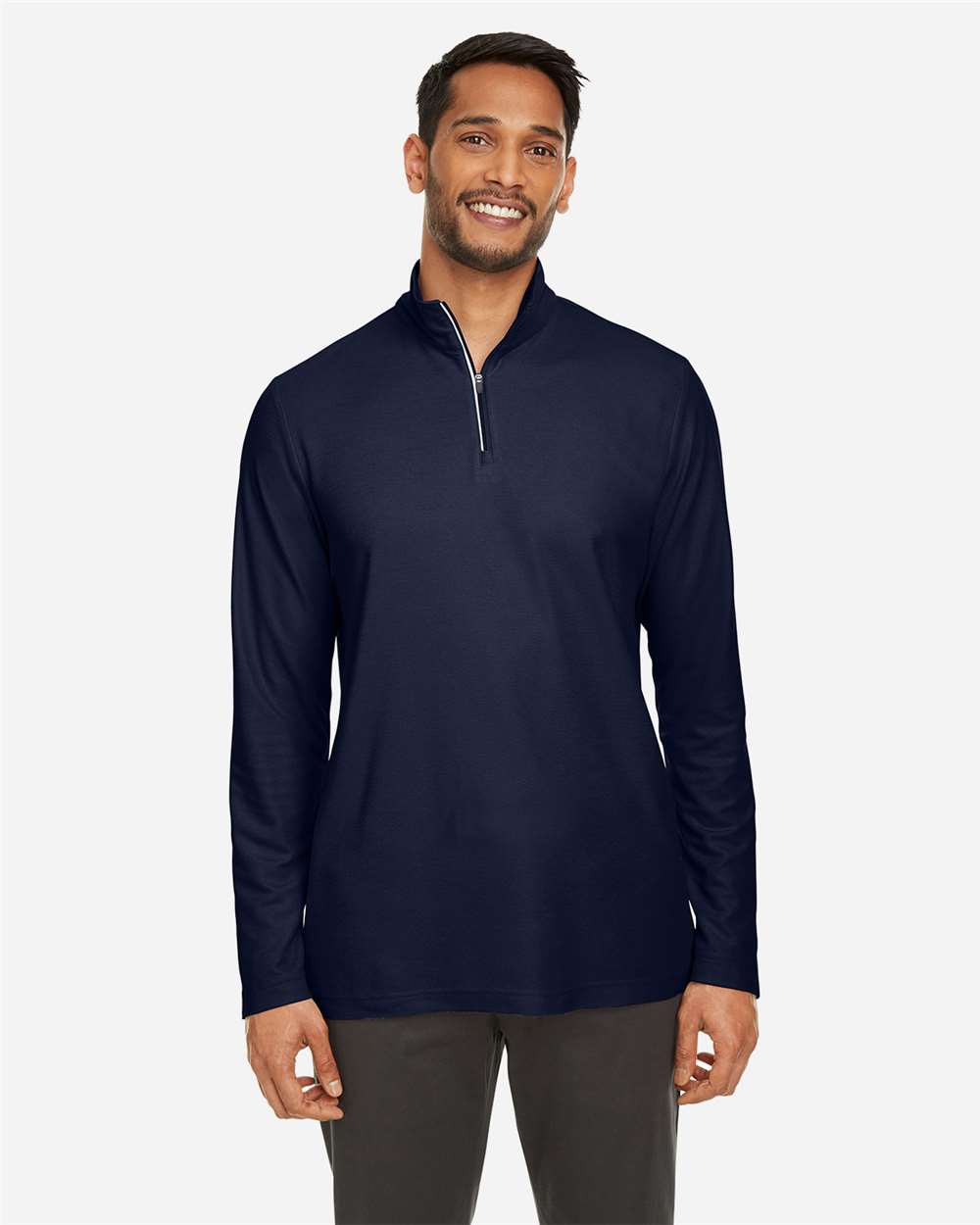 CORE365-CE405-Men's Fusion ChromaSoft™ Pique Quarter-Zip Pullover - Image 25