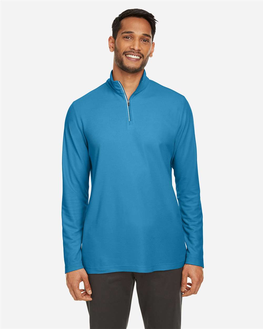 CORE365-CE405-Men's Fusion ChromaSoft™ Pique Quarter-Zip Pullover - Image 40