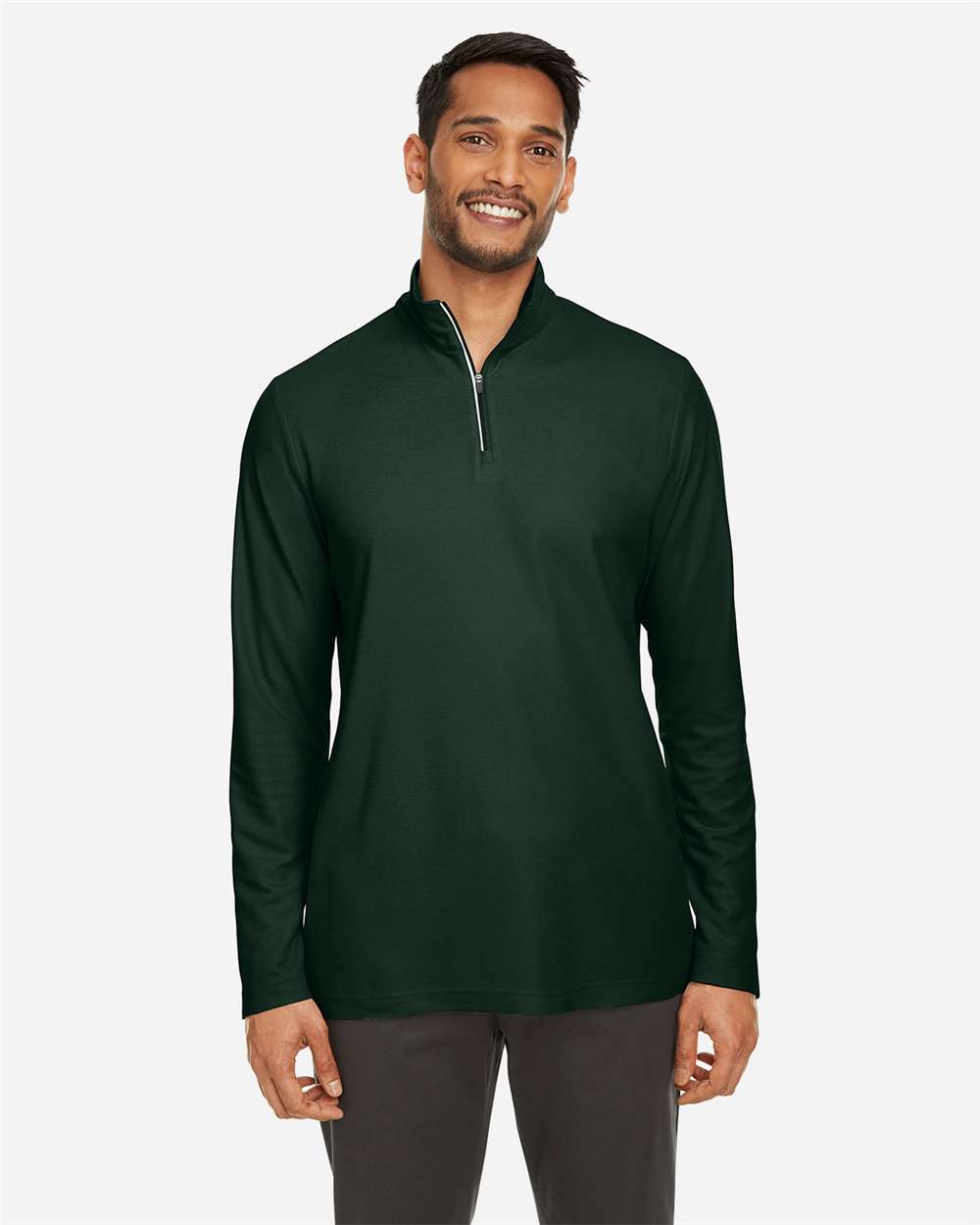 CORE365-CE405-Men's Fusion ChromaSoft™ Pique Quarter-Zip Pullover - Image 45