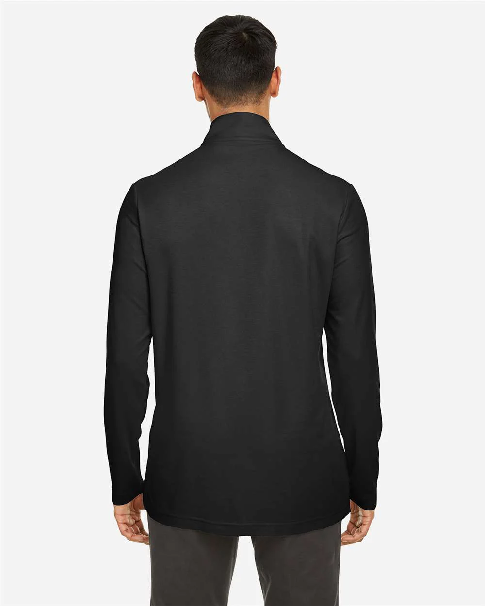 CORE365-CE405-Men's Fusion ChromaSoft™ Pique Quarter-Zip Pullover - Image 5