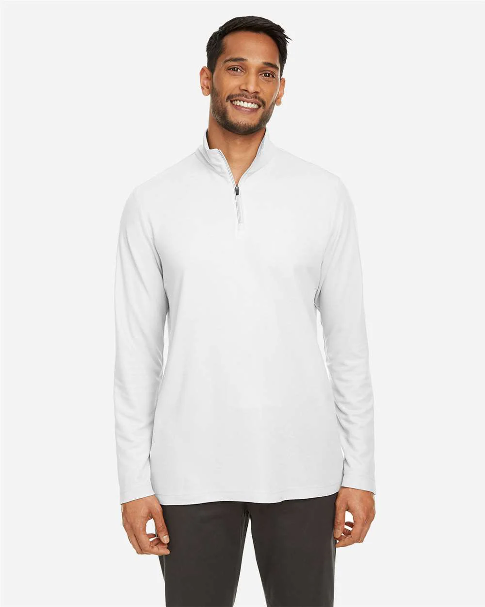 CORE365-CE405-Men's Fusion ChromaSoft™ Pique Quarter-Zip Pullover - Image 60