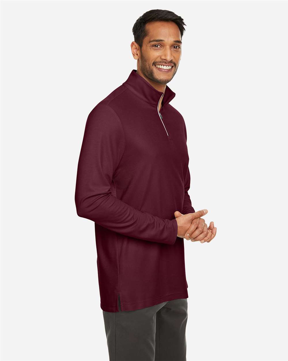 CORE365-CE405-Men's Fusion ChromaSoft™ Pique Quarter-Zip Pullover - Image 63