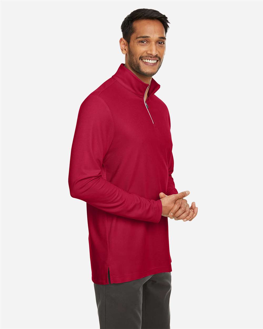 CORE365-CE405-Men's Fusion ChromaSoft™ Pique Quarter-Zip Pullover - Image 66