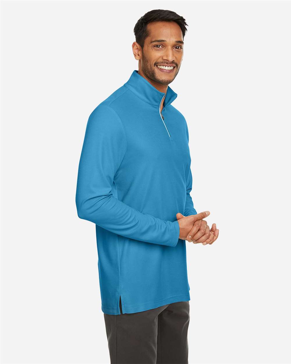 CORE365-CE405-Men's Fusion ChromaSoft™ Pique Quarter-Zip Pullover - Image 74