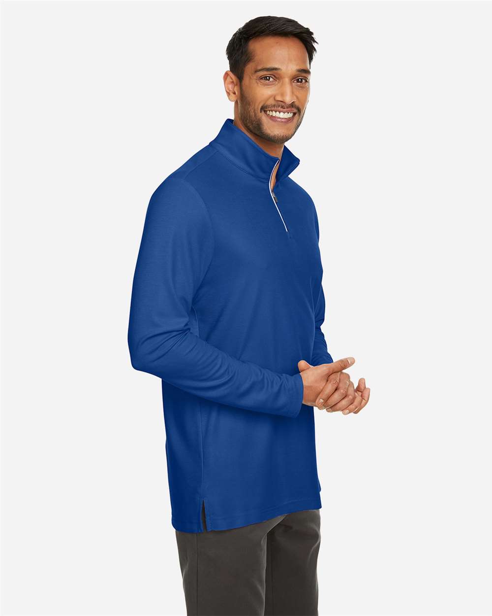 CORE365-CE405-Men's Fusion ChromaSoft™ Pique Quarter-Zip Pullover - Image 77