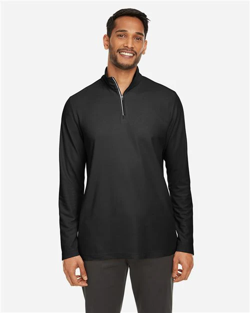 CORE365-CE405-Men's Fusion ChromaSoft™ Pique Quarter-Zip Pullover - Image 80