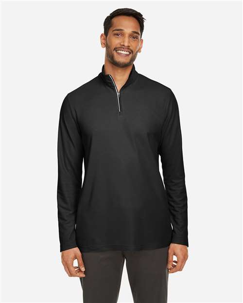 CORE365-CE405-Men's Fusion ChromaSoft™ Pique Quarter-Zip Pullover - Image 86