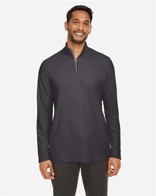 CORE365-CE405-Men's Fusion ChromaSoft™ Pique Quarter-Zip Pullover - Image 89