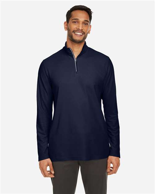 CORE365-CE405-Men's Fusion ChromaSoft™ Pique Quarter-Zip Pullover - Image 95