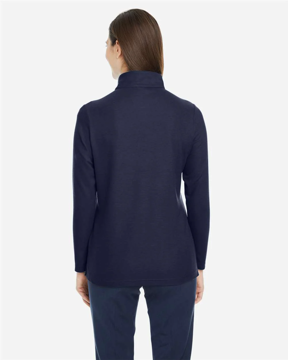 CORE365-CE405W-Women's Fusion ChromaSoft™ Pique Quarter-Zip Pullover - Image 26