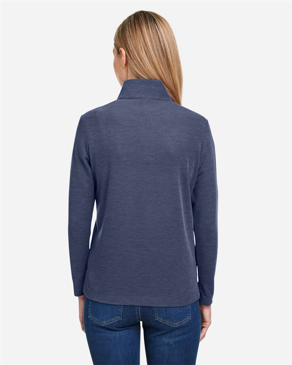 CORE365-CE405W-Women's Fusion ChromaSoft™ Pique Quarter-Zip Pullover - Image 31