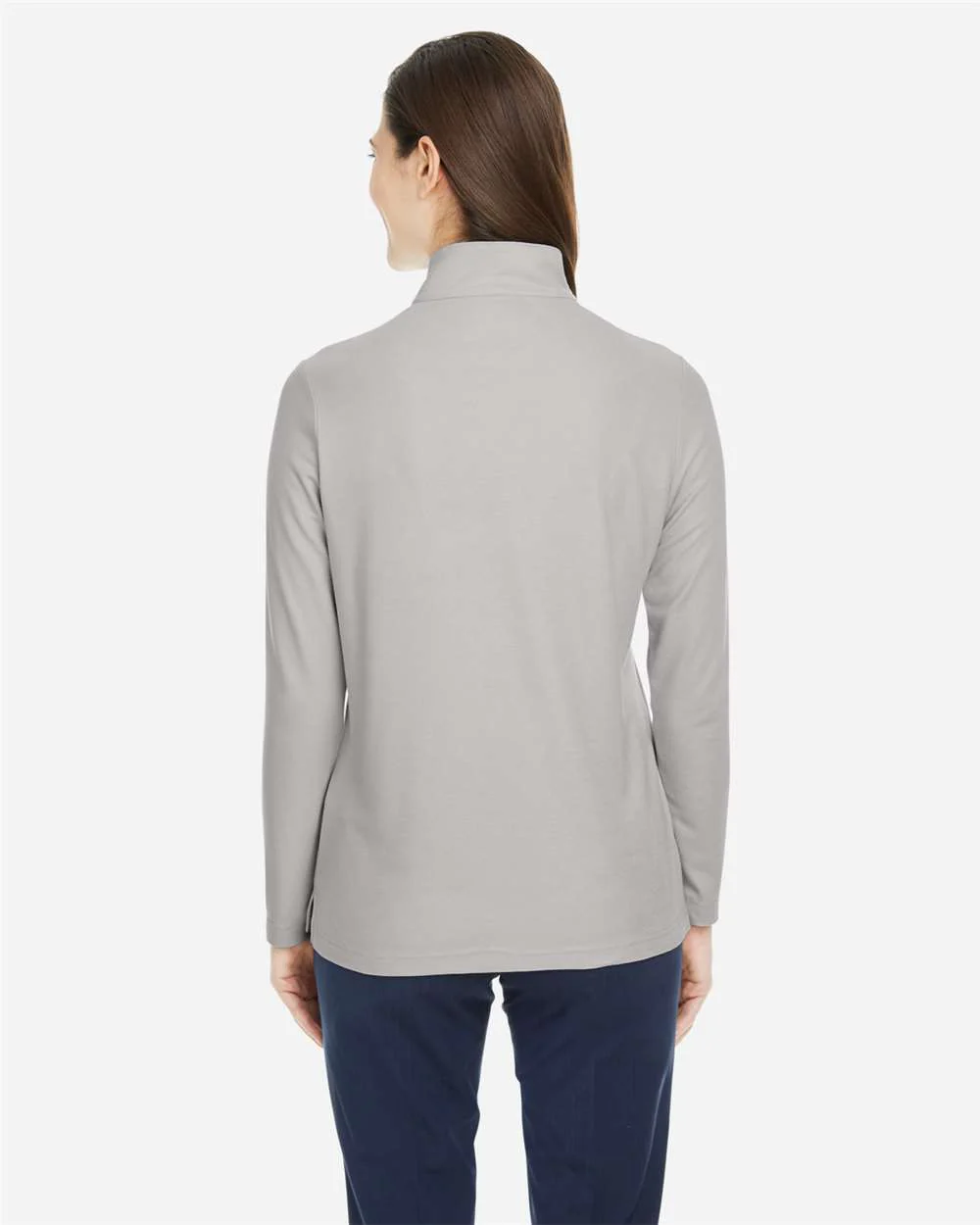CORE365-CE405W-Women's Fusion ChromaSoft™ Pique Quarter-Zip Pullover - Image 51