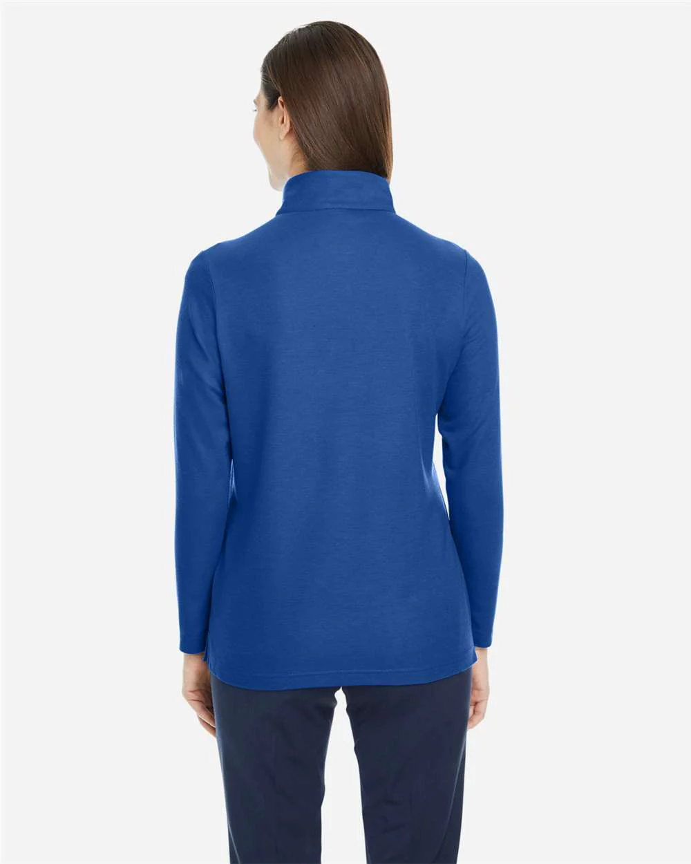 CORE365-CE405W-Women's Fusion ChromaSoft™ Pique Quarter-Zip Pullover - Image 56