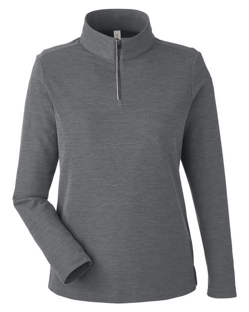 CORE365-CE405W-Women's Fusion ChromaSoft™ Pique Quarter-Zip Pullover - Image 79