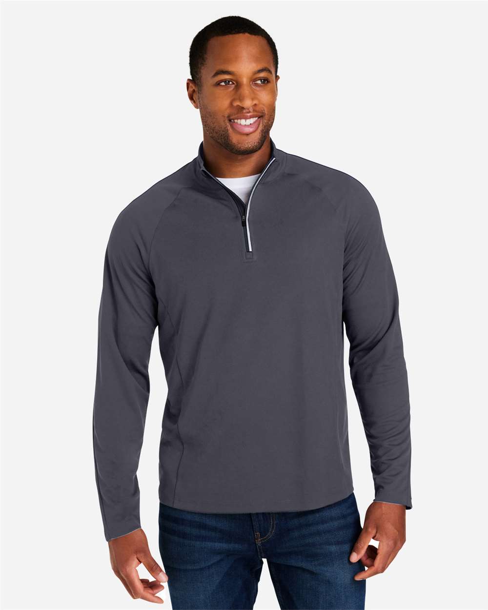 CORE365-CE418-Men's Origin Performance Pique Quarter-Zip Pullover - Image 11