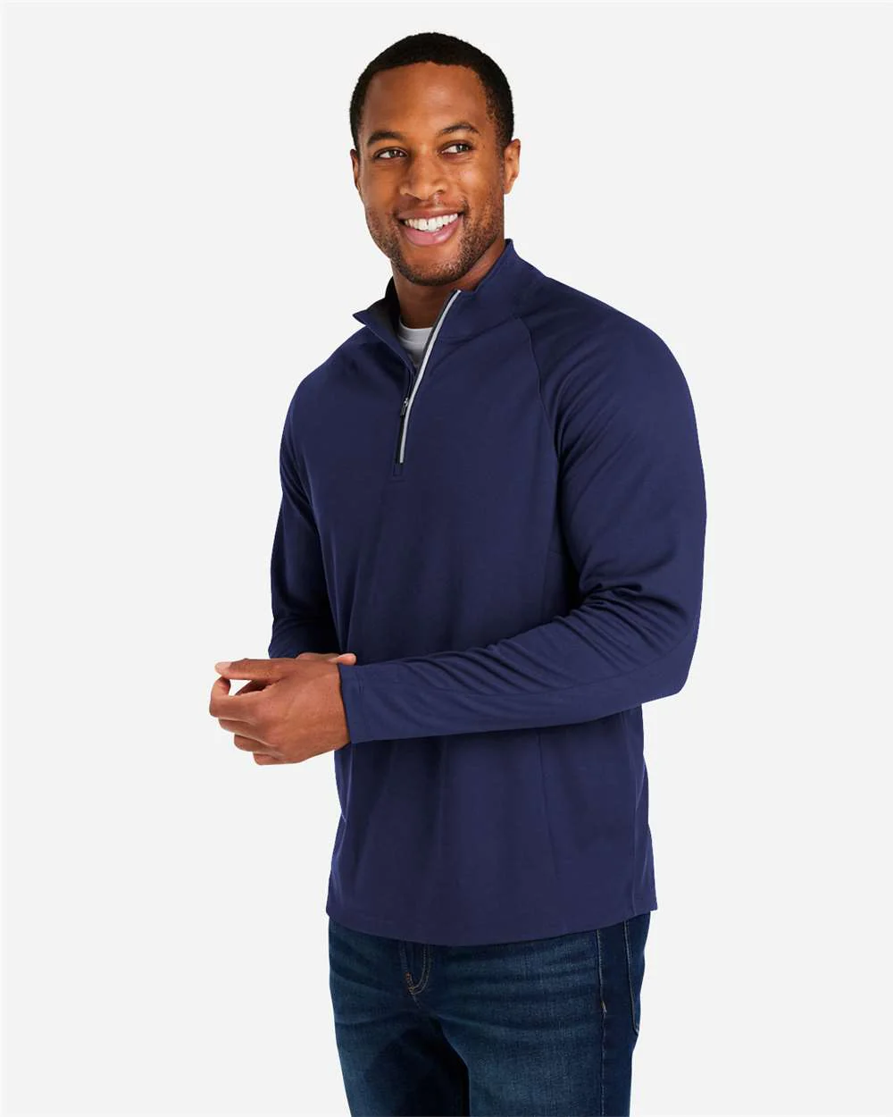 CORE365-CE418-Men's Origin Performance Pique Quarter-Zip Pullover - Image 18