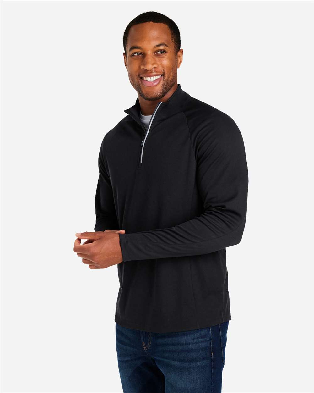 CORE365-CE418-Men's Origin Performance Pique Quarter-Zip Pullover - Image 5