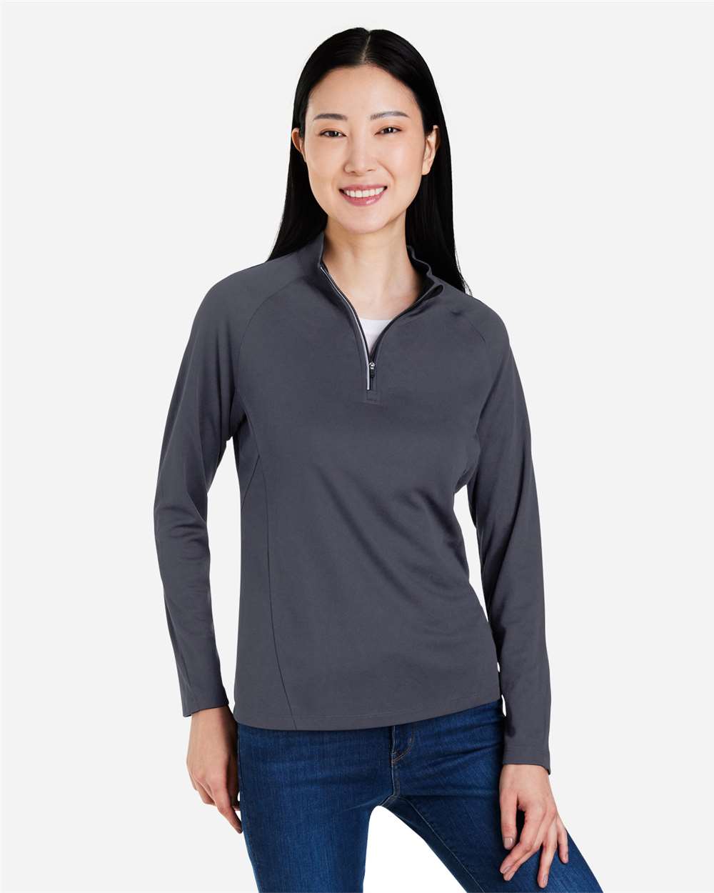 CORE365-CE418W-Women's Origin Performance Pique Quarter-Zip Pullover - Image 11