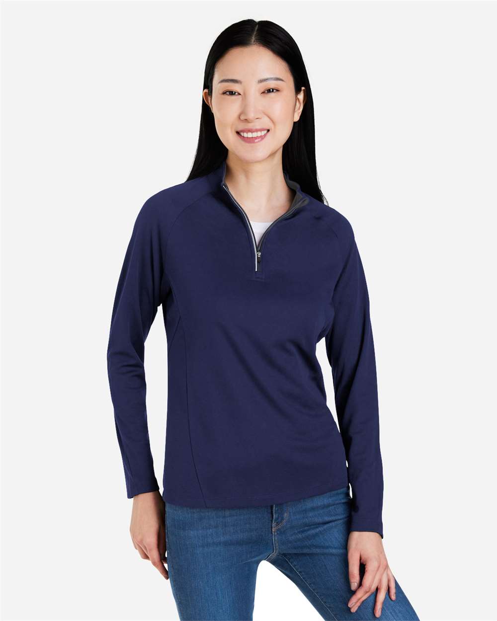 CORE365-CE418W-Women's Origin Performance Pique Quarter-Zip Pullover - Image 17