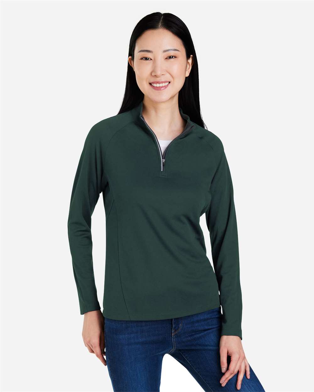 CORE365-CE418W-Women's Origin Performance Pique Quarter-Zip Pullover - Image 29