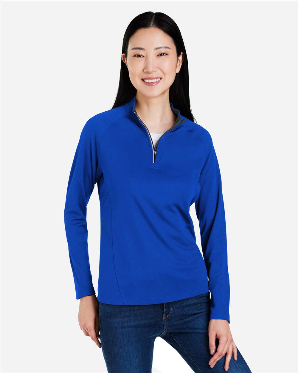 CORE365-CE418W-Women's Origin Performance Pique Quarter-Zip Pullover - Image 35