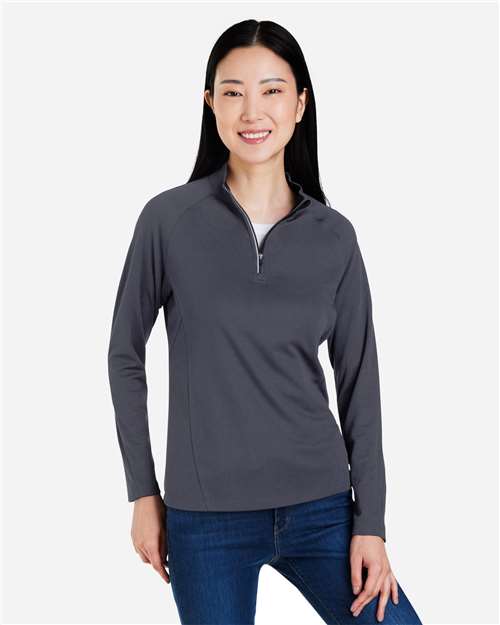 CORE365-CE418W-Women's Origin Performance Pique Quarter-Zip Pullover - Image 41