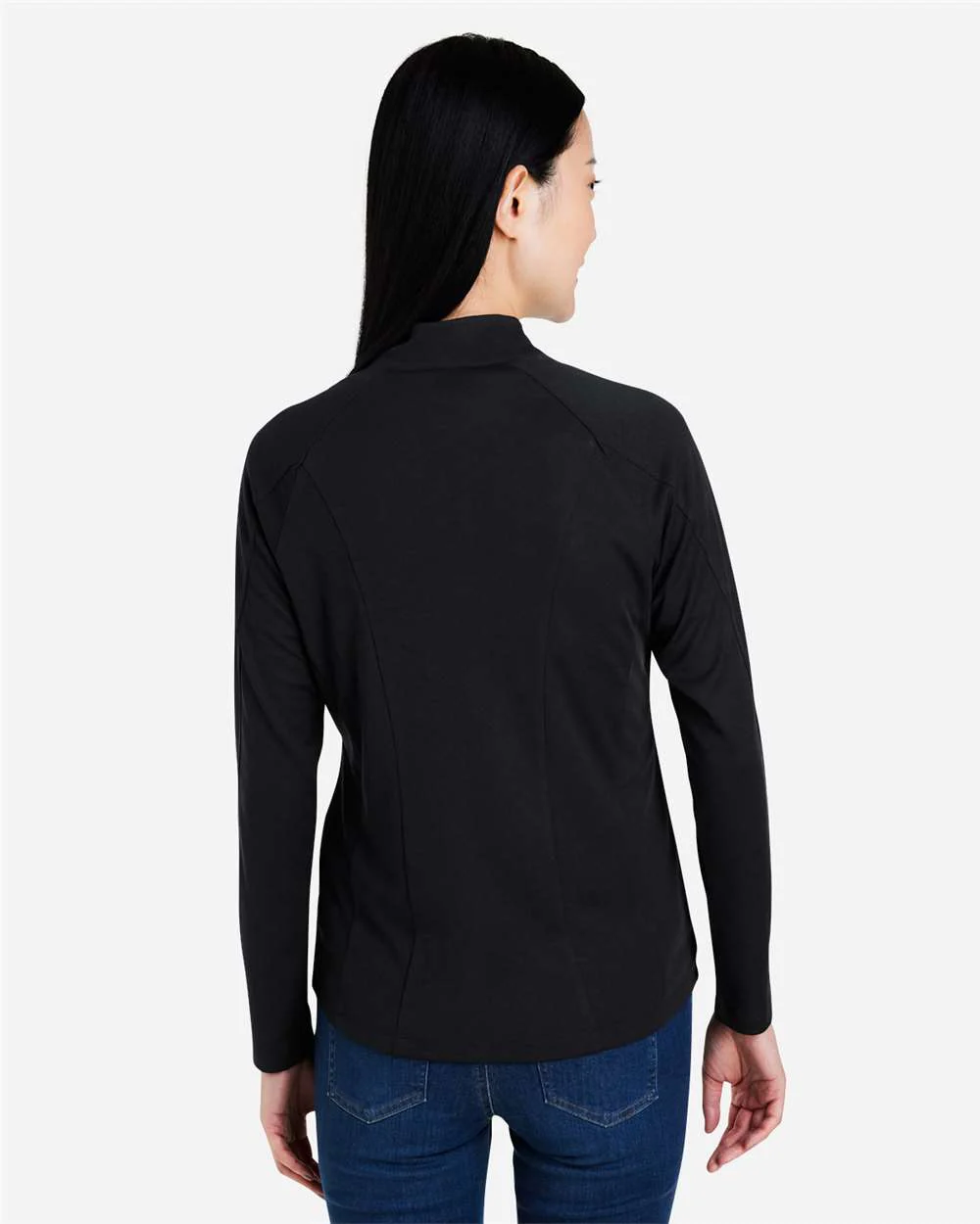 CORE365-CE418W-Women's Origin Performance Pique Quarter-Zip Pullover - Image 6