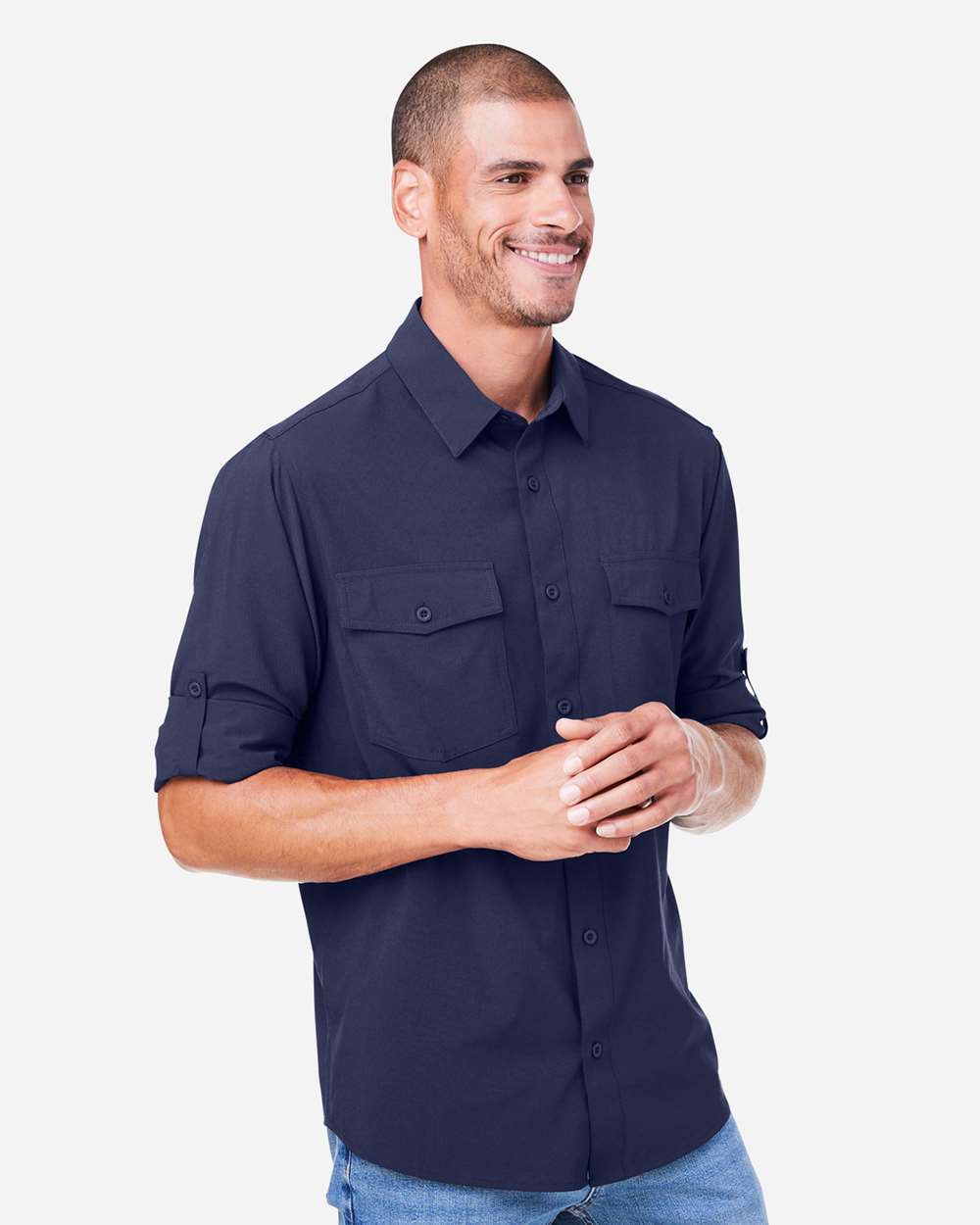 CORE365-CE510L-Men's Ultra UVP® Marina Shirt - Image 48