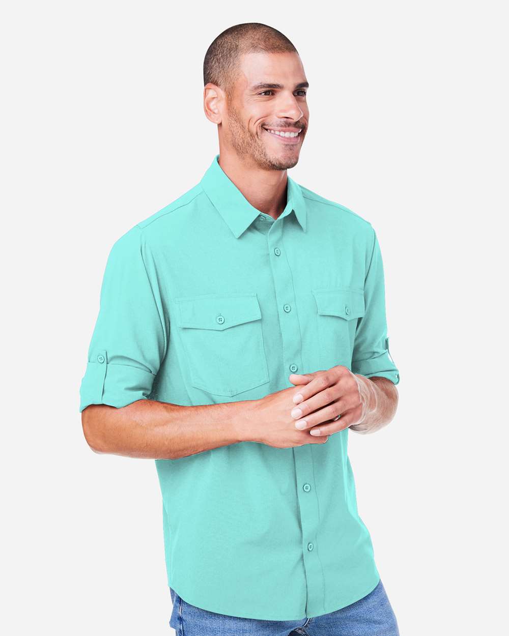 CORE365-CE510L-Men's Ultra UVP® Marina Shirt - Image 53