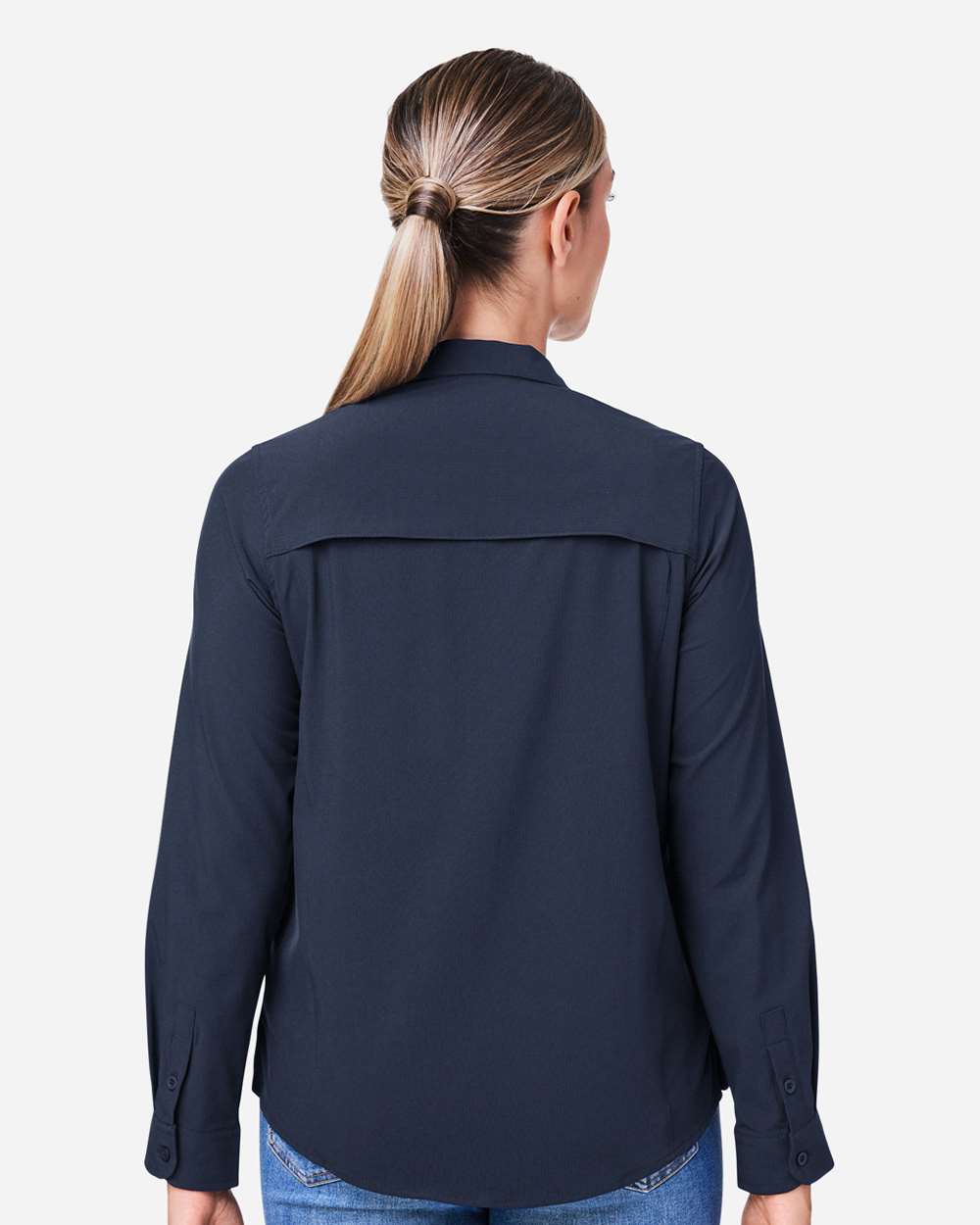 CORE365-CE510LW-Women's Ultra UVP® Long Sleeve Marina Shirt - Image 13